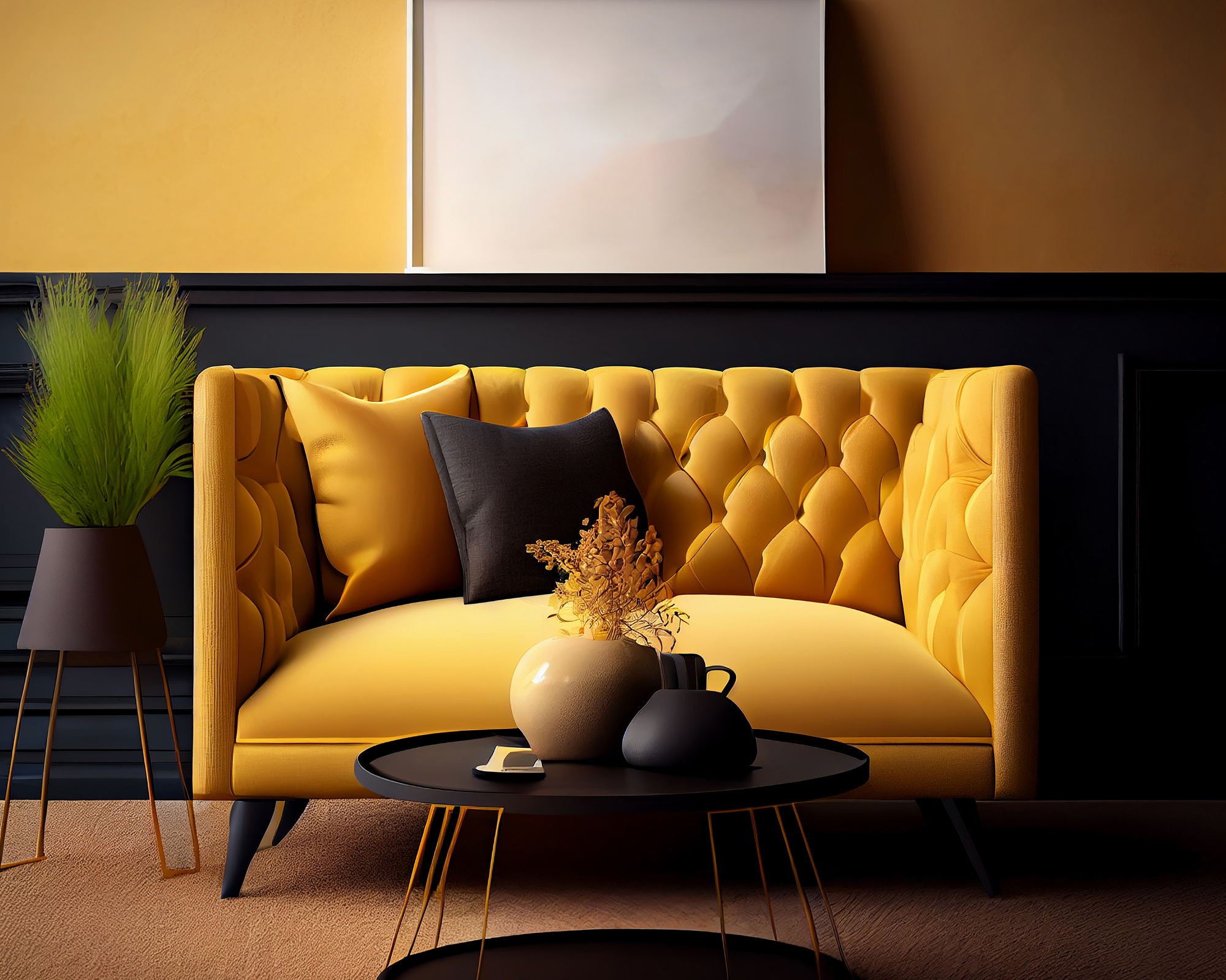 Salon jaune